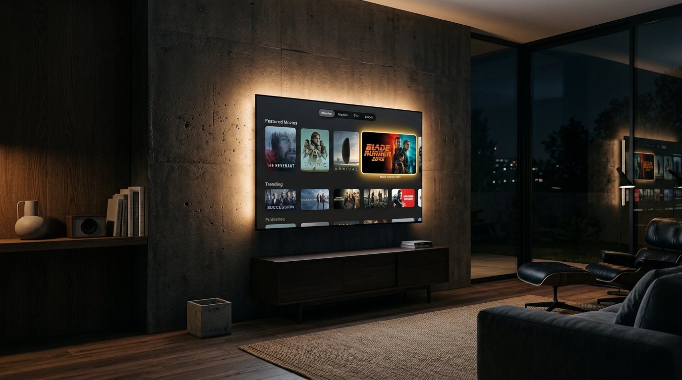 WinoTV Living Room Interface